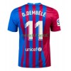 Maillot de Supporter FC Barcelone Ousmane Dembele 11 Domicile 2021-22 Pour Homme